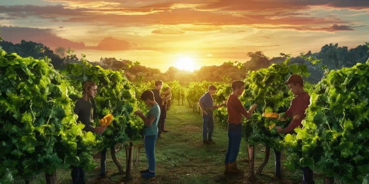 Découvrez comment un domaine viticole bordelais offre une seconde chance aux jeunes en difficulté en les embauchant dans ses vignes   Viral Mag