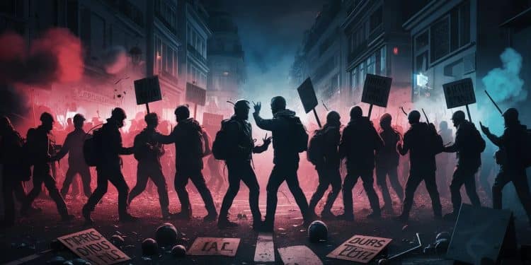 Lors dun rassemblement organisé par StreetPress à Paris des militantes féministes du collectif Nemesis ont été violemment agressées et pourchassées dans les rues de la capitale   Viral Mag