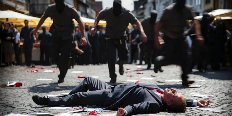 Violente Agression d’un Candidat RN à Saint-Étienne - Viral Mag Hervé Breuil candidat RN violemment agressé par un groupe cagoulé lors dun tractage Hospitalisé suite à un AVC il reste en observation Viral Mag