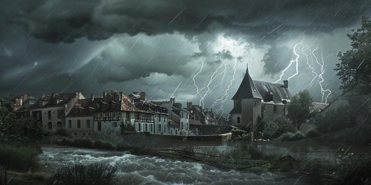 Violents Orages en France : Grêle et Inondations Dévastatrices - Viral Mag Des orages dune rare intensité ont balayé plusieurs régions françaises mercredi soir provoquant inondations et chutes de grêle Découvrez lampleur des dégâts Viral Mag