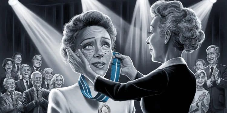 Vitaa Honorée du Titre de Chevalier des Arts et des Lettres - Viral Mag Retour sur la remise du prestigieux titre de Chevalier de lordre des Arts et des Lettres à la chanteuse Vitaa par la ministre Rachida Dati Viral Mag