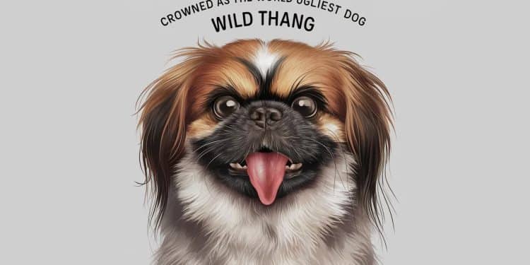 Wild Thang, le chien le plus moche du monde ! - Viral Mag Découvrez lhistoire incroyable de Wild Thang le pékinois couronné chien le plus moche du monde lors dun concours en Californie Viral Mag
