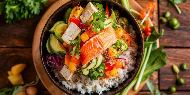 Découvrez 15 recettes créatives de bols de riz pour des dîners faciles et nourrissants Du riz brun aux saveurs asiatiques il y en a pour tous les goûts    Viral Mag