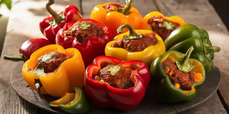 15 Recettes de Poivrons Farcis à Faire et Refaire - Viral Mag Découvrez notre sélection de 15 délicieuses recettes de poivrons farcis des classiques réinventés aux twists étonnants À vos fourneaux Viral Mag