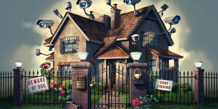 4 Astuces Futées pour Sécuriser sa Maison Pendant les Vacances - Viral Mag Partez sereinement en vacances grâce à ces 4 astuces astucieuses pour garder un œil sur votre maison et dissuader les cambrioleurs Découvrez les vite Viral Mag