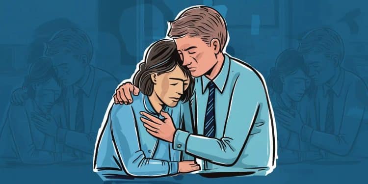 Accompagner le deuil en entreprise : guide des bonnes pratiques - Viral Mag Lassociation Empreintes publie un guide pour aider les managers à bien réagir face au deuil dun collaborateur Découvrez les clés pour une approche bienveillante et respectueuse lors de ces moments délicats Viral Mag