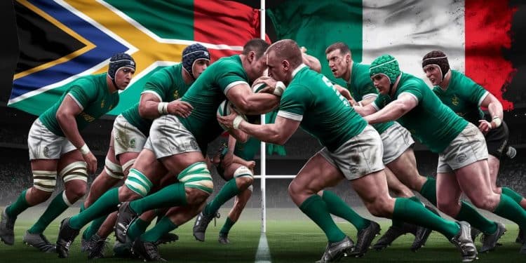 Les champions du monde sud africains défient à nouveau lIrlande dans un duel épique Qui lemportera dans cette revanche très attendue    Viral Mag