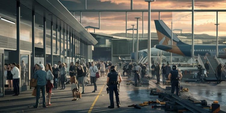 Alertes à la bombe en série : la France sous tension - Viral Mag Des alertes à la bombe simultanées à laéroport de Bâle Mulhouse et la Gare du Nord à Paris sèment la panique et perturbent le trafic Les autorités mobilisées Viral Mag