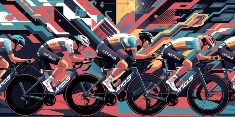 Astana s’associe à un investisseur chinois pour rivaliser - Viral Mag Léquipe cycliste kazakhe Astana annonce un partenariat de 5 ans minimum avec XDS fabricant de vélos chinois pour se hisser au niveau des meilleures équipes Viral Mag