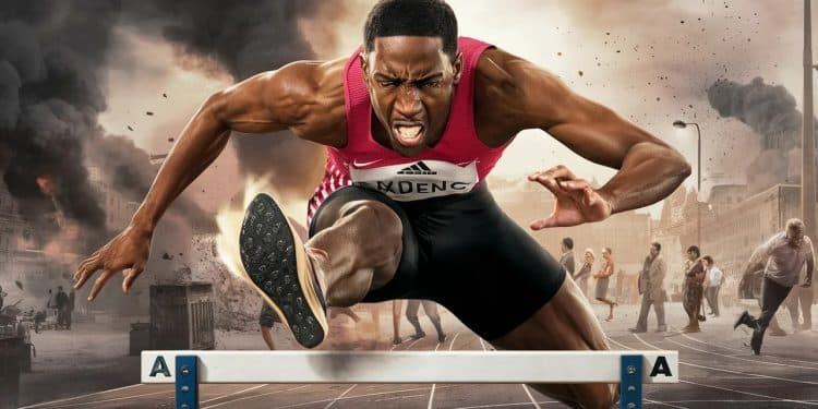 Athlétisme : Wilfried Happio se focalise sur les JO malgré les accusations - Viral Mag Le spécialiste du 400 m haies Wilfried Happio accusé de violences conjugales par une ex compagne affirme se concentrer sur sa préparation olympique Viral Mag