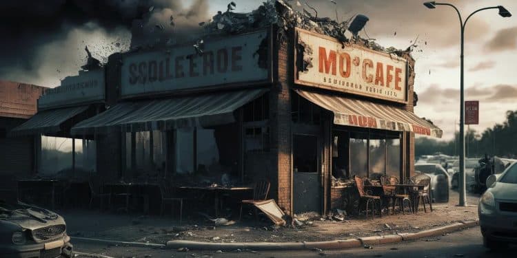 Une explosion dévastatrice a frappé un café populaire du centre de Mogadiscio pendant la diffusion de la finale de lEuro 2024 semant le chaos   Viral Mag