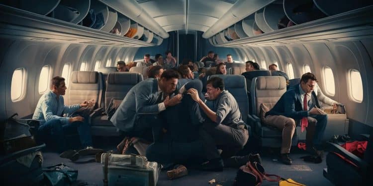 Bagarre Générale en Plein Vol : Avion Contraint à Atterrir - Viral Mag Découvrez les détails dune bagarre générale ayant éclaté dans un avion forçant un atterrissage anticipé Un incident inédit semant le chaos en plein ciel Viral Mag
