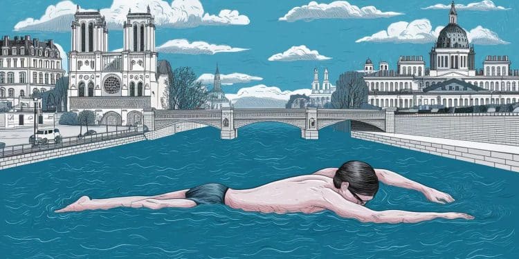 La maire de Paris Anne Hidalgo a nagé dans la Seine ce mercredi matin lançant officiellement les invitations à la baignade dans le fleuve emblématique de la capitale Découvrez les détails de cet événement historique et les réactions mitigées des Parisiens   Viral Mag