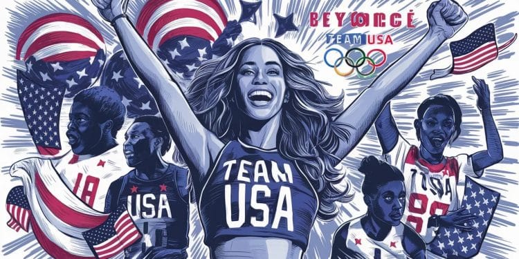 Beyoncé apporte son soutien à l’équipe olympique américaine - Viral Mag La superstar Beyoncé affiche son soutien à Team USA en vue des Jeux Olympiques de Paris 2024 dans une vidéo avec plusieurs athlètes américains Viral Mag