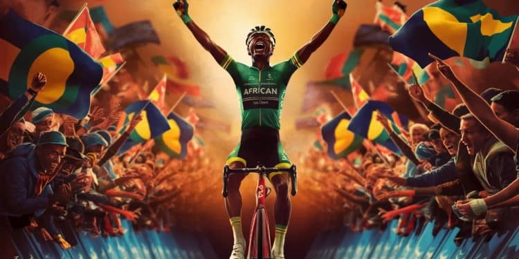 Le jeune sprinteur érythréen Biniam Girmay enchaîne les exploits sur le Tour de France 2024 marquant lhistoire et suscitant la fierté du continent africain   Viral Mag