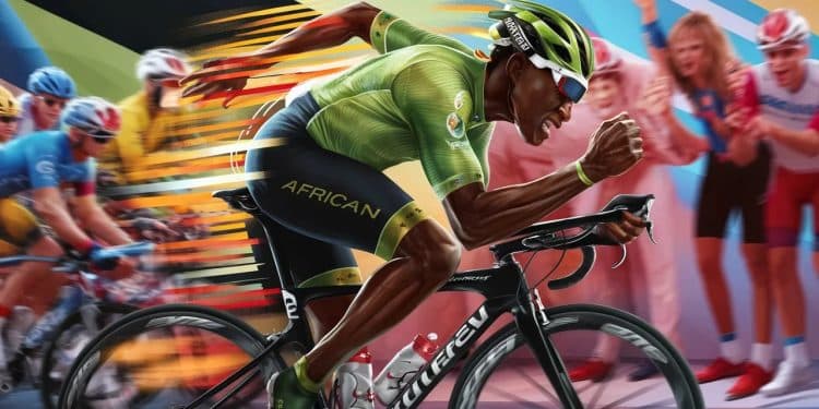 Biniam Girmay, le prodige érythréen qui brille sur le Tour de France - Viral Mag Biniam Girmay 23 ans enchaîne les victoires sur le Tour de France 2024 Retour sur la fulgurante ascension de ce sprinter hors norme   Viral Mag