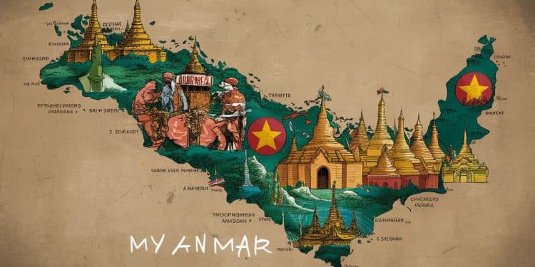 Birmanie : La junte prolonge l’état d’urgence dans un contexte tendu - Viral Mag La junte birmane a prolongé de six mois létat durgence reportant de nouveau les élections promises depuis le coup dÉtat du 1er février 2021 Viral Mag