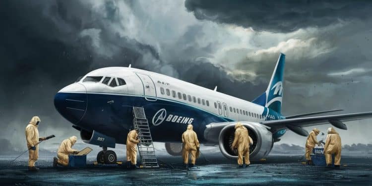 Boeing Finalise Son Accord de Plaider Coupable - Viral Mag Boeing a finalisé un accord de plaider coupable lié aux crashs de 2018 et 2019 Le groupe doit payer une amende et investir en sécurité Viral Mag