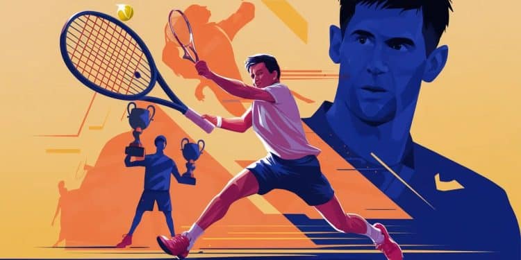 Carlos Alcaraz, le nouveau phénomène prêt à dépasser Djokovic ? - Viral Mag À seulement 20 ans Carlos Alcaraz compte déjà 4 titres du Grand Chelem Le jeune espagnol a t il le potentiel pour battre le record de Djokovic Viral Mag