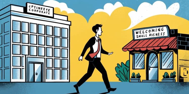 Ces cadres de grands groupes qui changent de cap vers les PME - Viral Mag Découvrez pourquoi de plus en plus de cadres de grandes entreprises font le choix de rejoindre des PME à la recherche de sens et dépanouissement Viral Mag