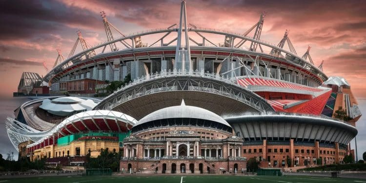 Coupe du Monde 2030 : Découvrez les 20 Stades Ibériques et Marocains - Viral Mag LEspagne le Maroc et le Portugal dévoilent les 20 stades candidats pour accueillir la Coupe du Monde 2030 Bernabeu Camp Nou Estadio da Luz La liste impressionne Viral Mag