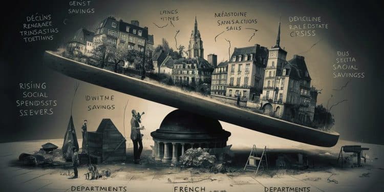 Découvrez comment le recul du marché immobilier en 2023 a fragilisé les finances des départements selon un rapport alarmant de la Cour des comptes   Viral Mag