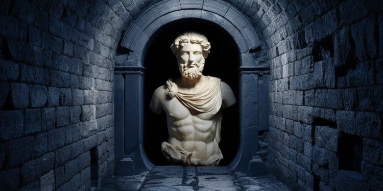 Découverte Archéologique en Bulgarie : Une Statue d’Hermès Remarquablement Préservée - Viral Mag Des archéologues bulgares ont mis au jour une statue en marbre du dieu Hermès datant de lAntiquité cachée dans un réseau dégouts romains Une trouvaille exceptionnelle qui témoigne de la richesse du patrimoine de la région Viral Mag