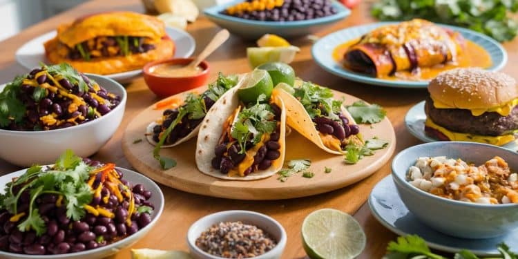 Nos recettes santé à base de haricots noirs vont vous faire craquer  Dégustez nos tacos végétaliens salade estivale enchiladas et bien plus encore Des recettes faciles pour un déjeuner nutritif   Viral Mag