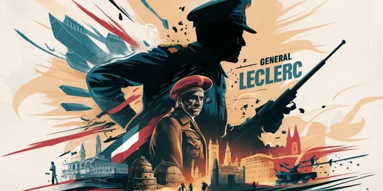Découvrez la fascinante histoire du général Leclerc, héros français de la Libération - Viral Mag Plongez dans la vie du légendaire général Leclerc figure clé de la résistance française durant la Seconde Guerre mondiale à travers un podcast captivant Viral Mag