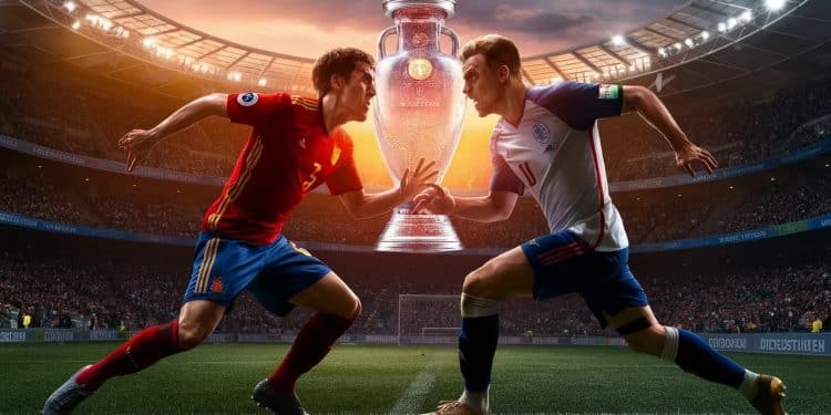 Dénouement captivant de l’Euro 2024 : Espagne-Angleterre - Viral Mag Vivez en direct le choc passionnant entre lEspagne et lAngleterre lors de lultime duel de lEuro 2024 Découvrez nos analyses exclusives Viral Mag