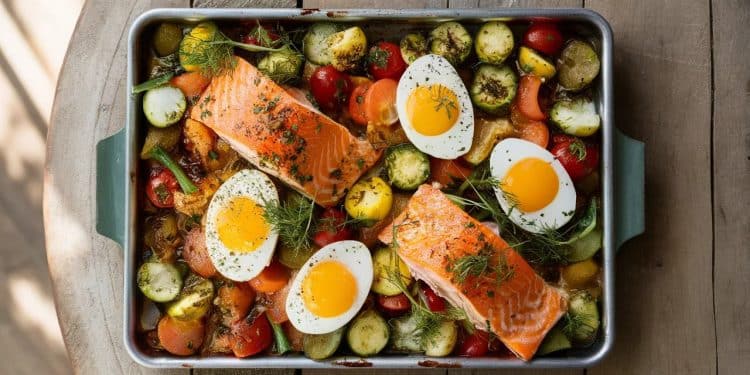 Des dîners estivaux protéinés et faciles à nettoyer - Viral Mag Découvrez nos idées de repas riches en protéines sur plaque de cuisson pour profiter des soirées dété sans passer des heures à faire la vaisselle Viral Mag