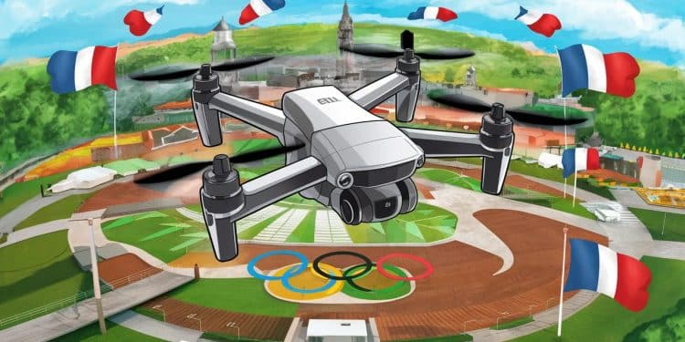 Plusieurs individus appréhendés pour avoir fait voler des drones non autorisés au dessus du Village Olympique de Saint Ouen à lapproche des Jeux Olympiques 2024   Viral Mag