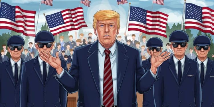 Donald Trump : Sécurité Renforcée pour Ses Prochains Meetings - Viral Mag Donald Trump annonce la reprise de meetings en plein air avec une sécurité accrue deux semaines après une tentative dassassinat choquante Viral Mag