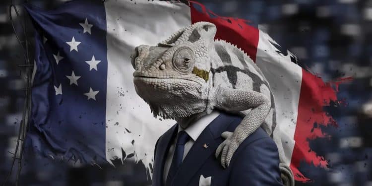 Emmanuel Macron, le président caméléon à la dérive ? - Viral Mag Analyse de la présidence chaotique dEmmanuel Macron les virages à 180° politiques les promesses non tenues et un avenir incertain Viral Mag