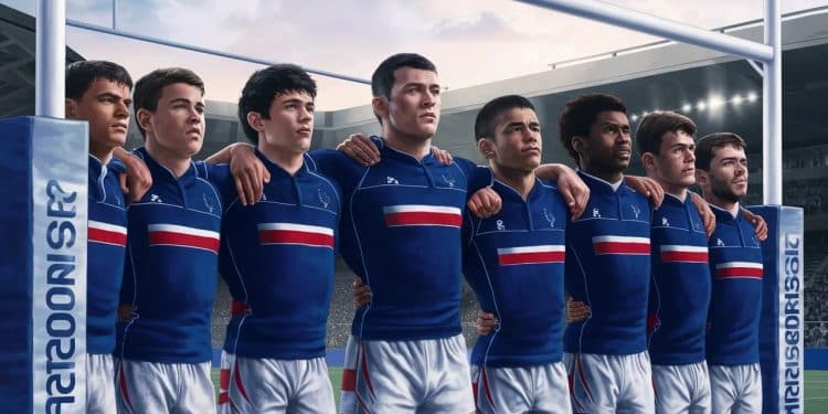 Léquipe de France U20 de rugby en finale du Mondial se distingue par son talent mais aussi par son attitude exemplaire en dehors du terrain   Viral Mag