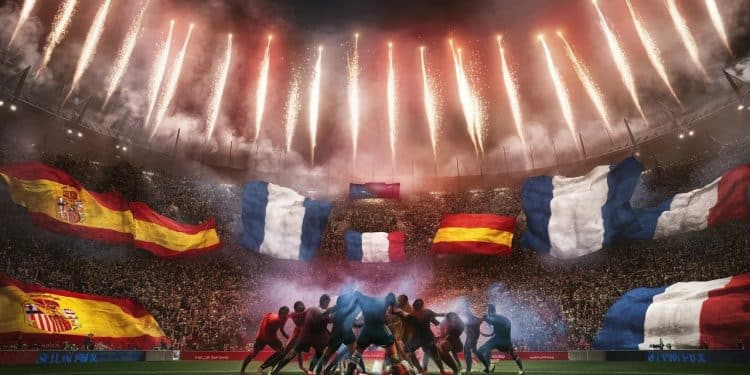 Espagne-France : La Fureur Latine Enflamme l’Euro ! - Viral Mag Quel match  La demi finale entre lEspagne et la France a tenu toutes ses promesses Revivez ce choc enflammé dans notre compte rendu exhaustif   Viral Mag