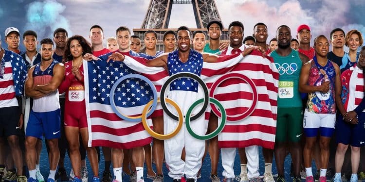 Les États Unis enverront une impressionnante équipe de 592 athlètes aux Jeux olympiques de Paris 2024 avec lambition de briller et de dominer le tableau des médailles   Viral Mag
