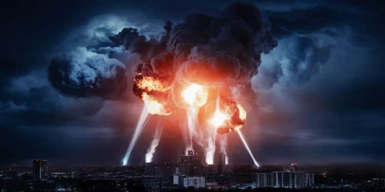 Explosions à Kiev : L’Ukraine Sous Alerte en Pleine Nuit - Viral Mag Au moins deux explosions retentissent dans la capitale ukrainienne Les défenses antiaériennes activées et un incendie signalé La Russie intensifie t elle ses frappes Viral Mag