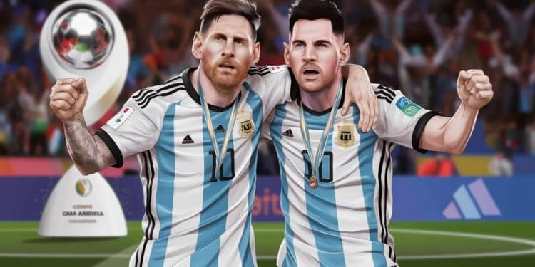Final de la Copa America : le souhait de Lionel Messi pour Di Maria - Viral Mag Avant la finale de la Copa America contre la Colombie Lionel Messi espère que son coéquipier Angel Di Maria marquera lors de son dernier match international Viral Mag