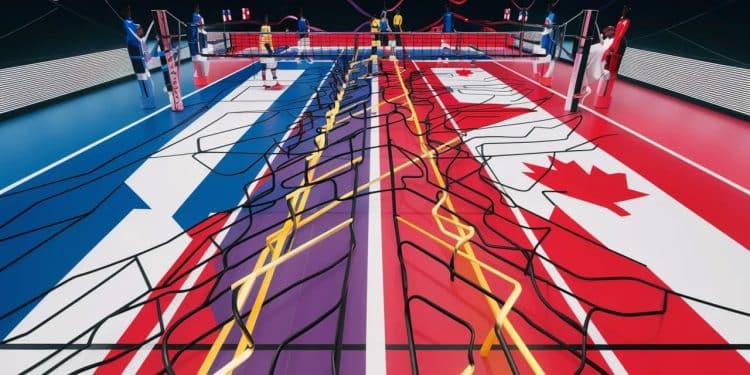 France-Canada : Les Bleus du Volley en Répétition Générale Avant les JO - Viral Mag Les champions olympiques en titre du volley français révisent leur gamme face au Canada à quelques jours du début du tournoi olympique à Paris Viral Mag