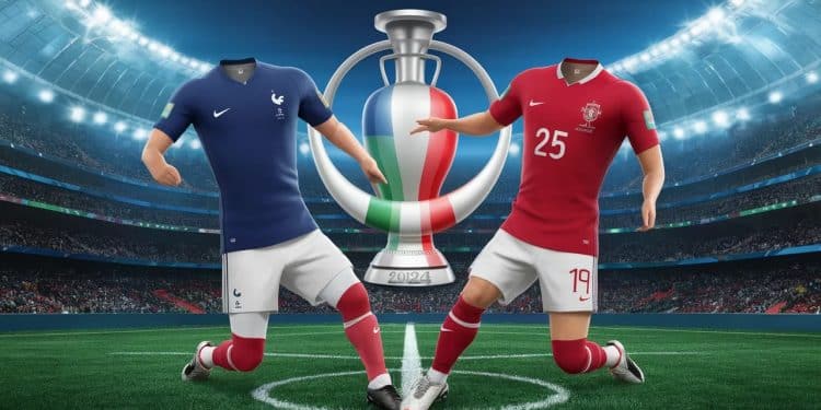 France-Portugal : Deschamps surprend avec sa composition - Viral Mag Quarts de finale Euro 2024  Didier Deschamps bouscule les attentes avec Kolo Muani titulaire Thuram sur le banc et Griezmann en 10 Découvrez sa stratégie pour battre le Portugal   Viral Mag