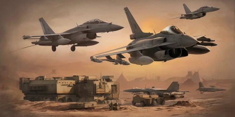 Frappe américaine en Irak : Tensions et enjeux régionaux - Viral Mag Larmée américaine a mené une frappe aérienne de défense en Irak ciblant des combattants pro iraniens Retour sur les tensions et les enjeux dans la région   Viral Mag