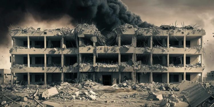 Frappe israélienne meurtrière sur une école à Gaza : Le Hamas s’indigne - Viral Mag Le Hamas annonce un lourd bilan suite à une frappe israélienne sur une école à Gaza qui a fait 30 morts et 100 blessés Larmée israélienne affirme avoir ciblé des terroristes Viral Mag