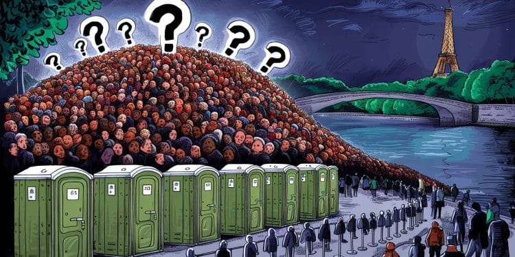 Découvrez comment les organisateurs relèvent le défi de la gestion des sanitaires pour les 325 000 spectateurs attendus lors de louverture des JO à Paris   Viral Mag