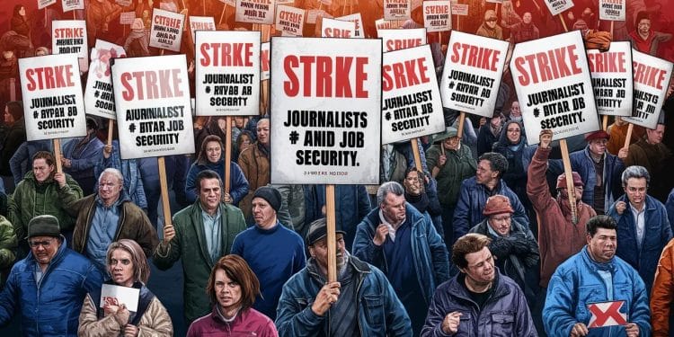 Grève massive des journalistes en Australie : le combat pour des salaires équitables - Viral Mag Des centaines de journalistes australiens entament une grève de 5 jours pour réclamer de meilleures conditions salariales Découvrez les enjeux de ce mouvement sans précédent   Viral Mag