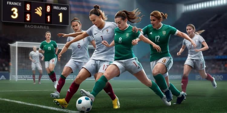 Irlande-France (F) : Les Enseignements d’un Match Surprenant - Viral Mag Décryptage de la lourde défaite des Bleues face à lIrlande lors des qualifications à lEuro 2025 Analyse des tops et flops du match   Viral Mag