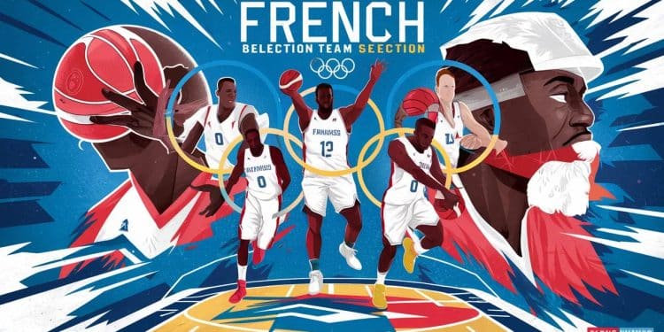 JO Paris 2024 : Les Choix Clé du Sélectionneur de Basket - Viral Mag Les décisions cruciales de Vincent Collet pour les Jeux Olympiques de Paris Victor Wembanyama les absents remarqués et une liste élargie qui pose question Viral Mag