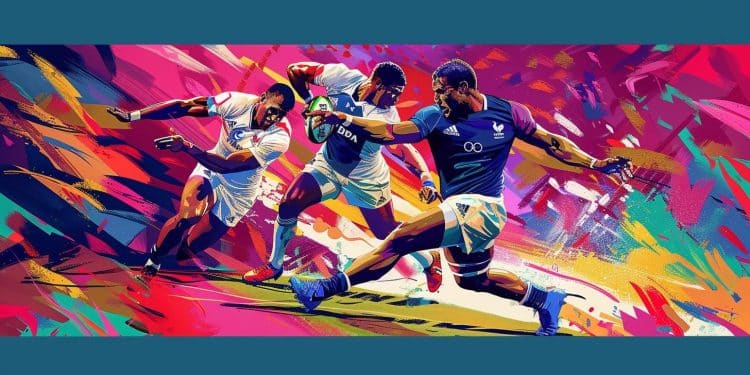Les Bleus du rugby à 7 emmenés par Antoine Dupont ont fait match nul contre les États Unis pour leur entrée en lice aux Jeux Olympiques de Paris 2024 Retour sur ce premier match haletant   Viral Mag