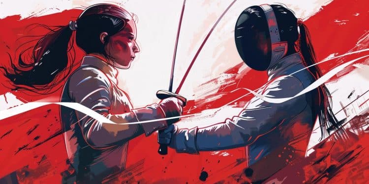JO Paris 2024 : Une Finale 100% Française au Sabre pour la 1ère Fois - Viral Mag Exploit historique pour lescrime féminine française Manon Apithy Brunet et Sara Balzer saffronteront pour lor en finale du sabre aux JO de Paris 2024 Viral Mag