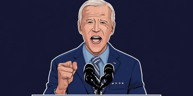 Joe Biden rassurant mais sous pression pour 2024 - Viral Mag Malgré une performance galvanisante lors dun meeting Joe Biden fait face à une pression croissante de son parti pour se retirer de la course présidentielle de 2024 Viral Mag